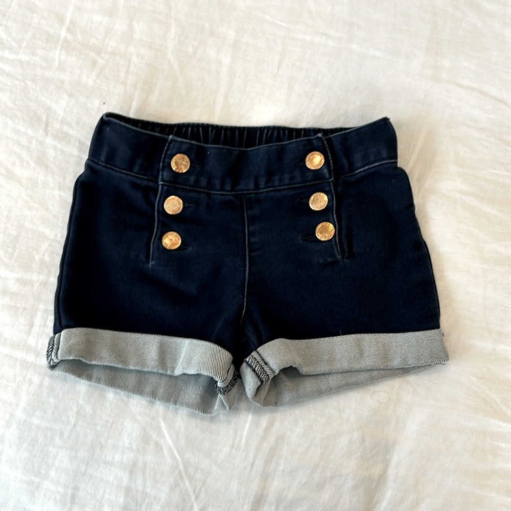 Genuine kids high waisted sailor shorts